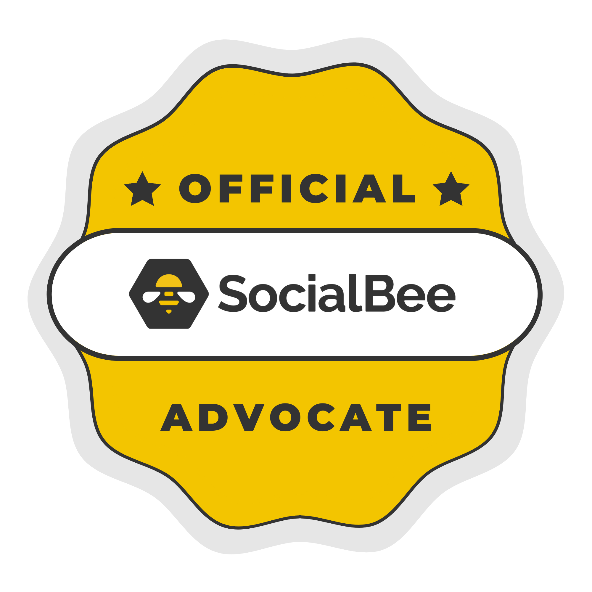 SocialBee Advocate badge