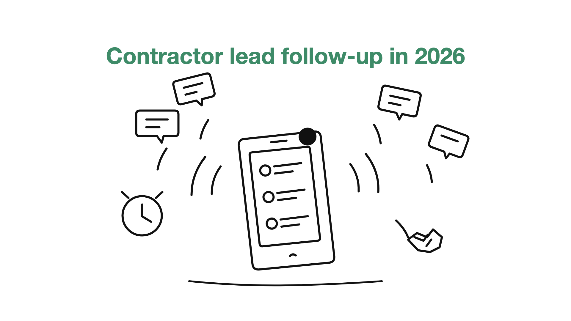 Contractor Lead Follow-Up: The 2026 System That Turns Leads Into Booked Jobs