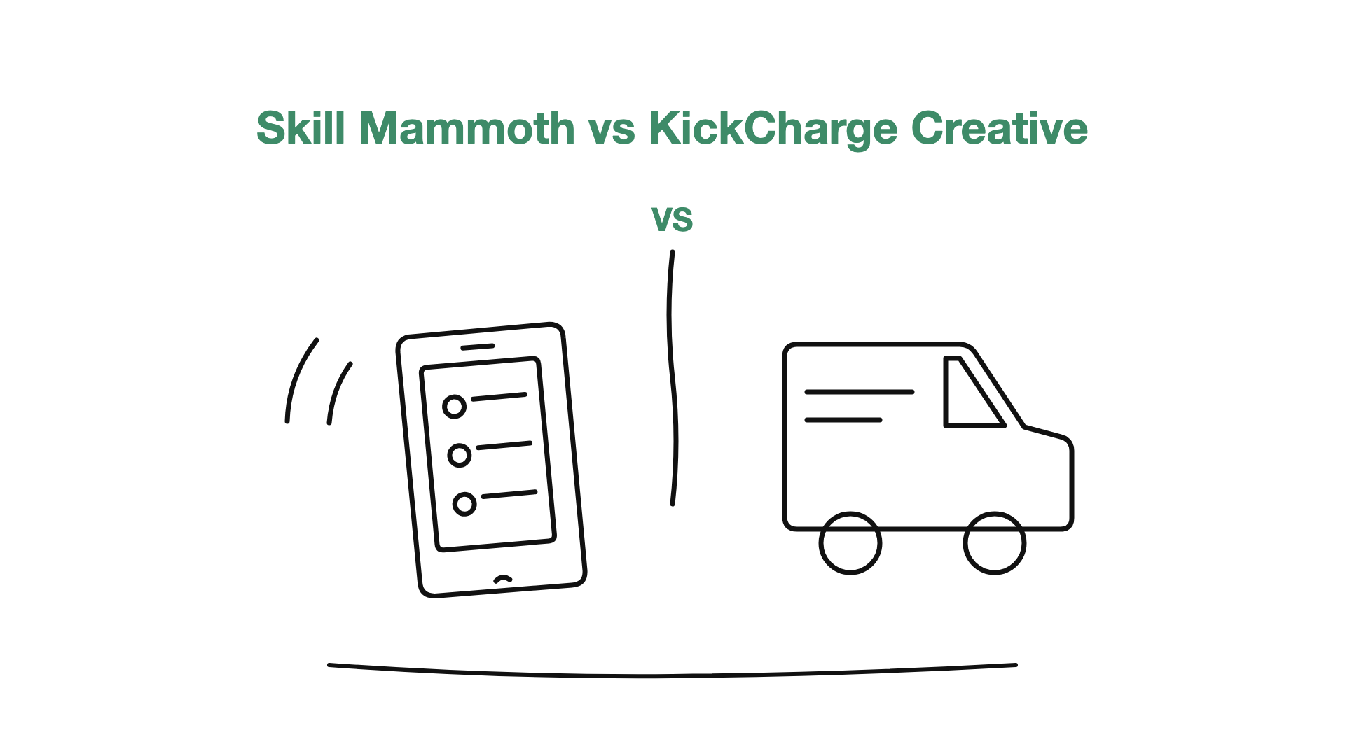 Skill Mammoth vs KickCharge Creative: Brand First or Leads First?